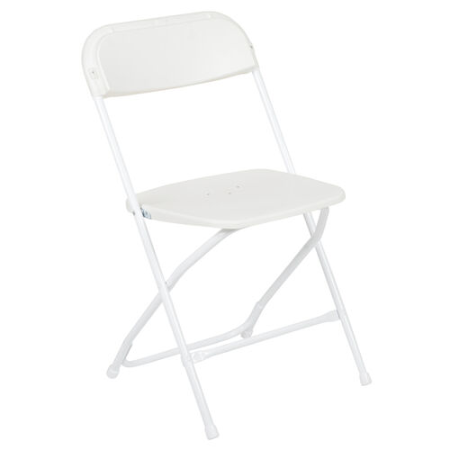 White Plastic Chairs Economy