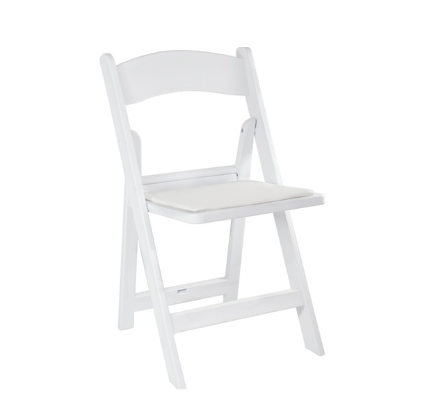 Premium White Garden Chairs